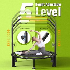 40/48 Inch Foldable Mini Trampoline 450lb