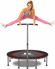 40/48 Low-Impact Rebounder Trampoline for Adults with Bungee, 450/550LBS Quiet M