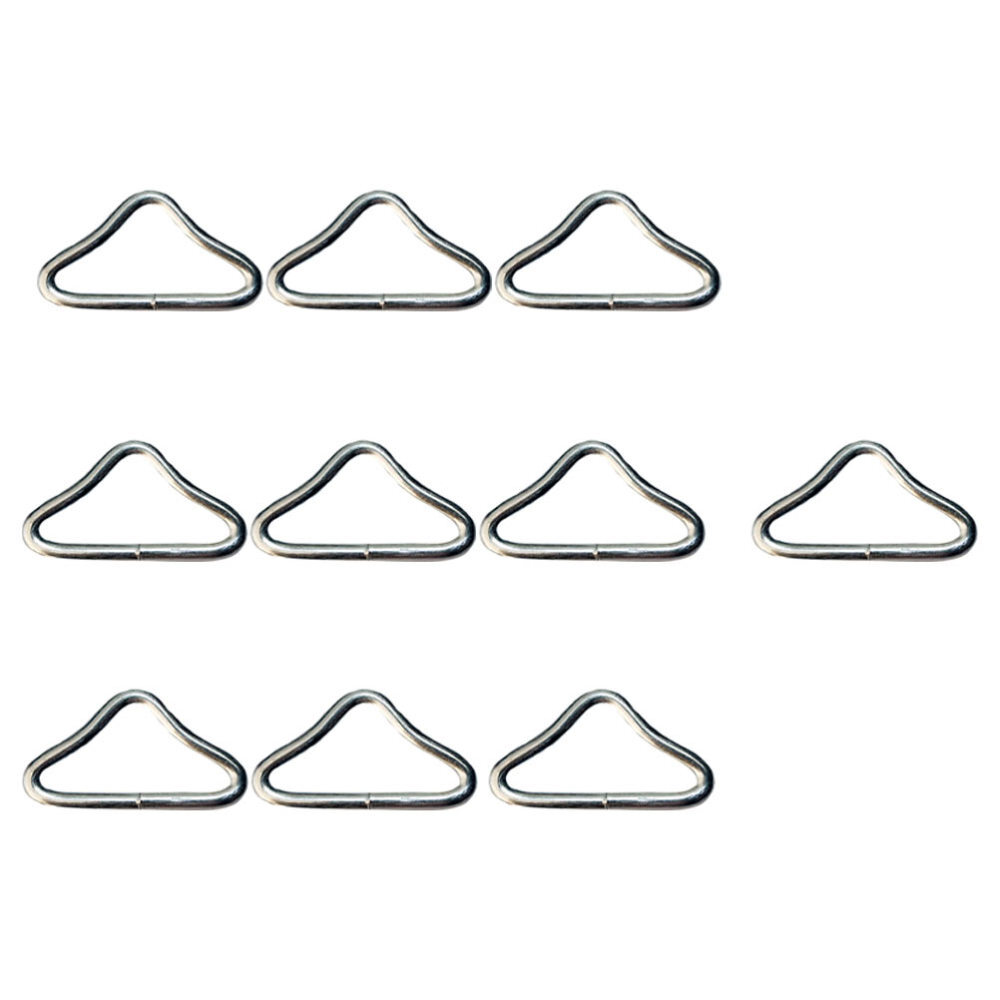30 Pcs Trampoline Triangle 1.5 Inch Metal
