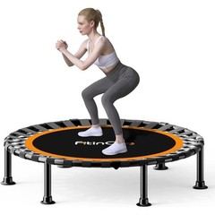 Indoor Outdoor Fitness Trampoline Mini Foldable Exercise Equipment Weight Loss