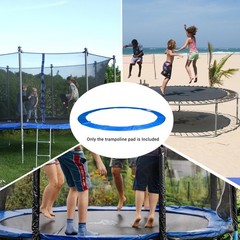 12 Ft Universal Round Trampoline Replacement Safety Rebounder Cover Pad EPE Foam