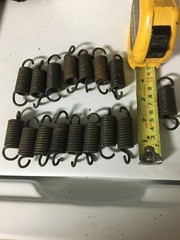 Lot Of 16 –Trampoline originial Springs 2 5/8-*3/4 In Size.Black