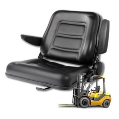 Black Adjustable Armrests for Forklift Seat Replacement – Universal