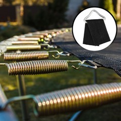 Trampolines Triangle Buckle, 30Pcs & Iron Triangle Ring Buckle with Webbing