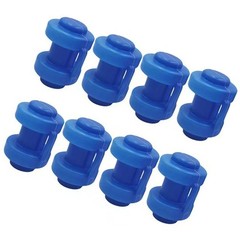 8Pcs Large Trampoline Enclosure Pole Caps Trampoline Caps Plastic Replacements
