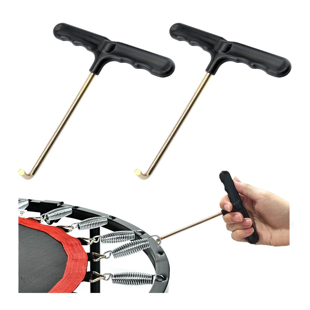 Quacc 2 PCS Trampoline Spring Pull Tool, Trampoline Hook Tool, Spring Pull T-…