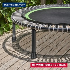 BESPORTBLE Trampoline Leg Replacement with Anti-Slip Pad Covers for Stainless St
