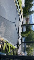 (LOCAL PICKUP ONLY) Alleyoop Power Bounce 10/17 Rectangle Trampoline (used)