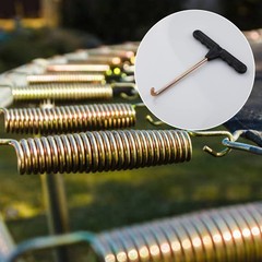 Trampoline Spring Tool Puller Hook Metal Tent Peg Trampoline Peg Puller…