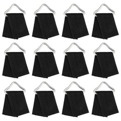 Trampolines Triangle Buckle, 12Pcs & Iron Triangle Ring Buckle with Webbing