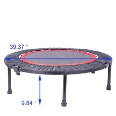 High Quality 40 Inch Mini Exercise Trampoline – Indoor Fitness Rebounder