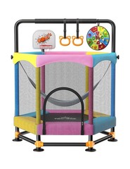 60″ Trampoline for Kids, Twinkoo 5FT Fortified Toddler Trampolines with Anti-…