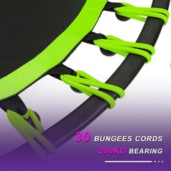 350lbs Rebounder Mini Trampoline for Adult, Indoor Small Trampoline for Exercise