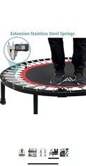 RAVS Mini Trampoline for Kids Adults 40″/48″ Foldable Fitness Rebounder Kids 5