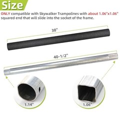Trampoline Poles Replacement for Skywalker Or For Skywalker 4201-2xLower Tubes