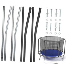 Trampolines Single Enclosure Pole Set Trampoline Replacement Parts Upper and 2