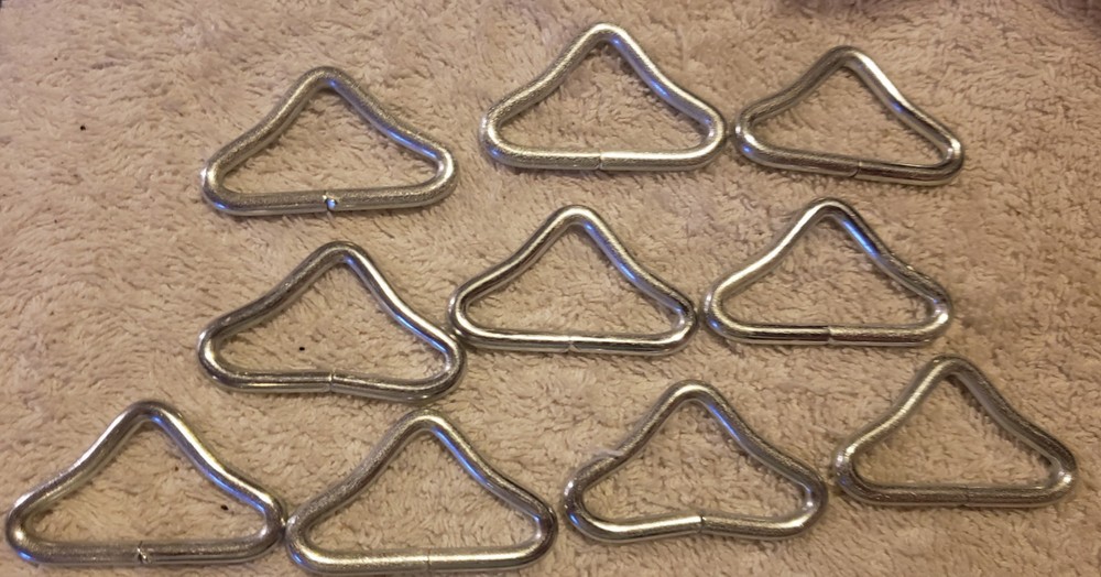 20PCS 2-10pk Trampoline Buckle Zinc Plating buckle Ring for Trampoline Bag Clasp