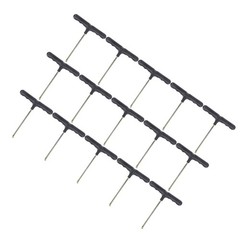 15 Pcs Spring Handle Hook Stainless Steel Pull Heavy Duty Puller