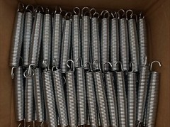 7” Trampoline Springs SS Trampoline Springs, 5pcs Weather Resistant