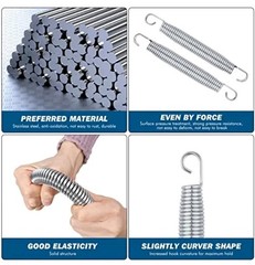 Trampoline Springs Trampoline Springs Heavy Duty Stainless Steel 108 PCS