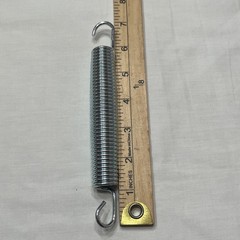 Replacement White Zinc Trampoline Springs 16 Piece Set With Pulling Tool