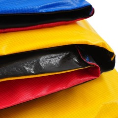 16 Ft Round Trampoline Safety Pad 10mm Foam PVC 30cm Wide Multi-Color
