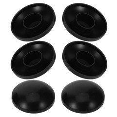 6Pcs Reusable Rubber Trampoline Rod Caps Protective Covers for Pole Ends