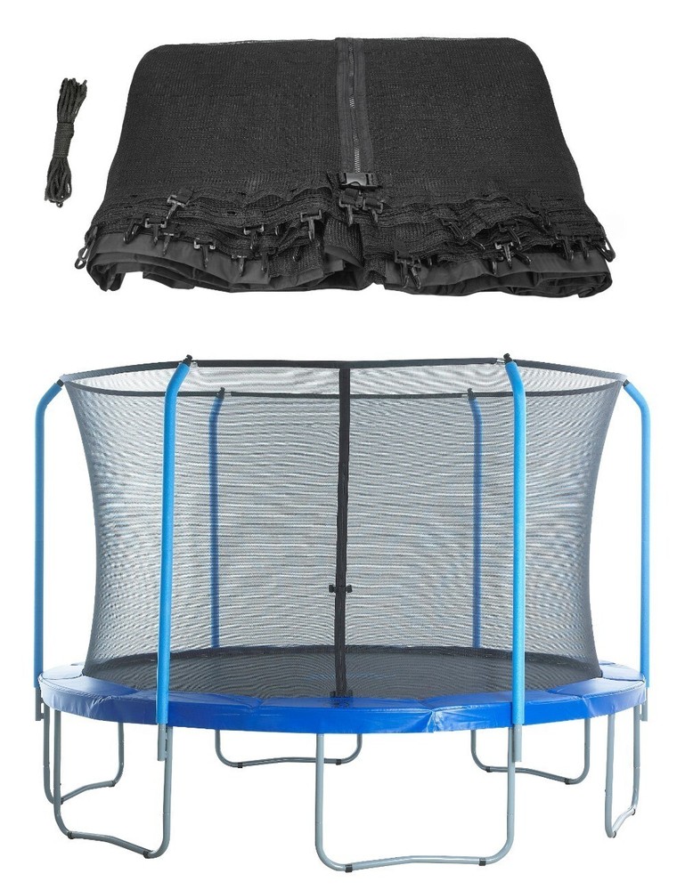 Replacement Enclosure Safety NET ONLY for 12 ft Frame Top Ring 6 Pole Trampoline