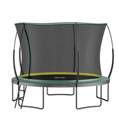 12FT Springfree No Gap Trampoline with Safety Net – Green