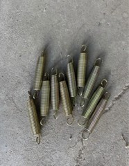trampoline springs 5.5” in gold (pack Of 10)