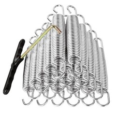 40 Pack Trampoline Springs 5.5” Heavy Duty Galvanized Steel Trampoline Parts …