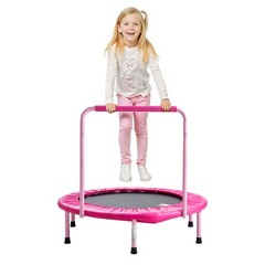 VEVOR 36″ Trampoline for Kids Foldable Mini Toddler Trampoline Indoor Outdoor