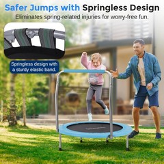 SereneLife Light Blue Mini Trampoline
