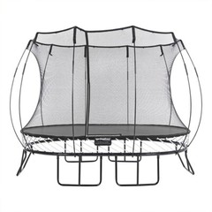 Springfree trampoline jumbo with basketball hoop included