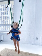 Inclusive Fitness Jumper for adults. For chil Bumper jumper. Kids Adults with CP