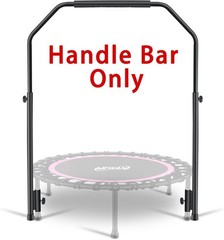 Rebounder Handle Bar Accessory for 40″ round Fitness Trampolines, Cushy Foam Han