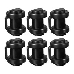 6/8Pcs Trampoline Enclosure Pole Caps End Poles Protector Cover Net Hook Parts