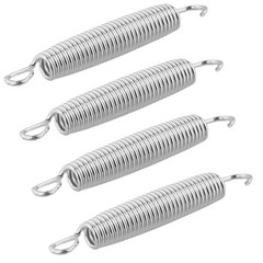 4 Pack Outdoor Trampoline Springs Replacement 6.5 Inch Heavy Duty Stainless S…