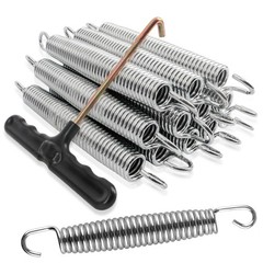 Heavy Duty Trampoline Springs 7 inch for Trampolines, Stainless Steel Trampol…