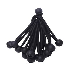 36Pcs Ball Bungee Cords Bungee Balls with Elastic String for Straps Wires
