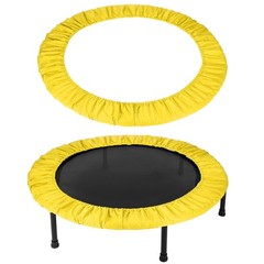 Trampolines Spring Cover 6 Holes Trampolines Replacement Cover 36″ & Yellow