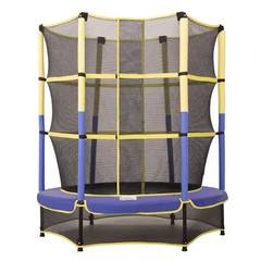 Machrus 55 In. Kiddy Trampoline and Enclosure Set Easy Assembly