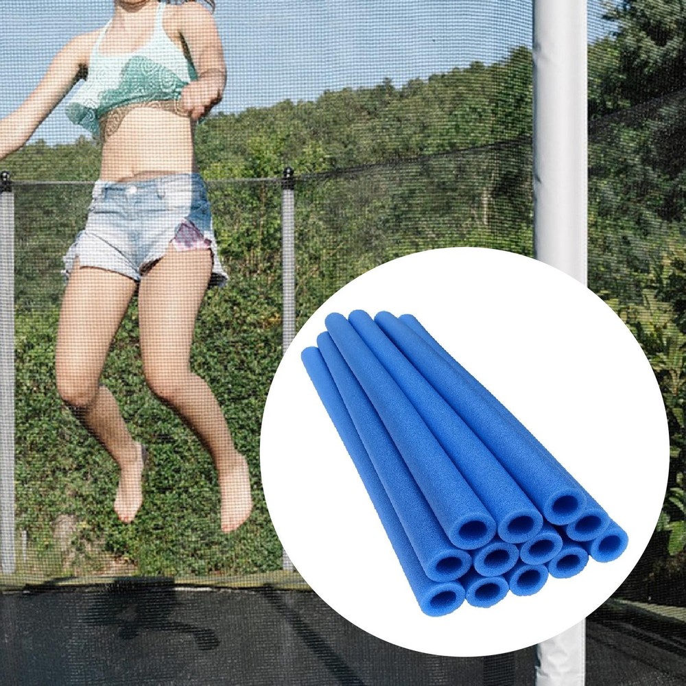 12x Trampoline Pole Foam Sleeves Trampoline Foam Pole Covers for Pipe Tubing