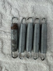 Lot Of 5 Stainless Steel Trampoline Springs 5 1/2” Heavy Duty Play Replacements