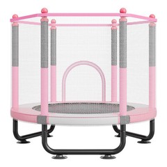 60″ Trampoline for Kids Mini Toddler Trampoline with Net Indoor Outdoor