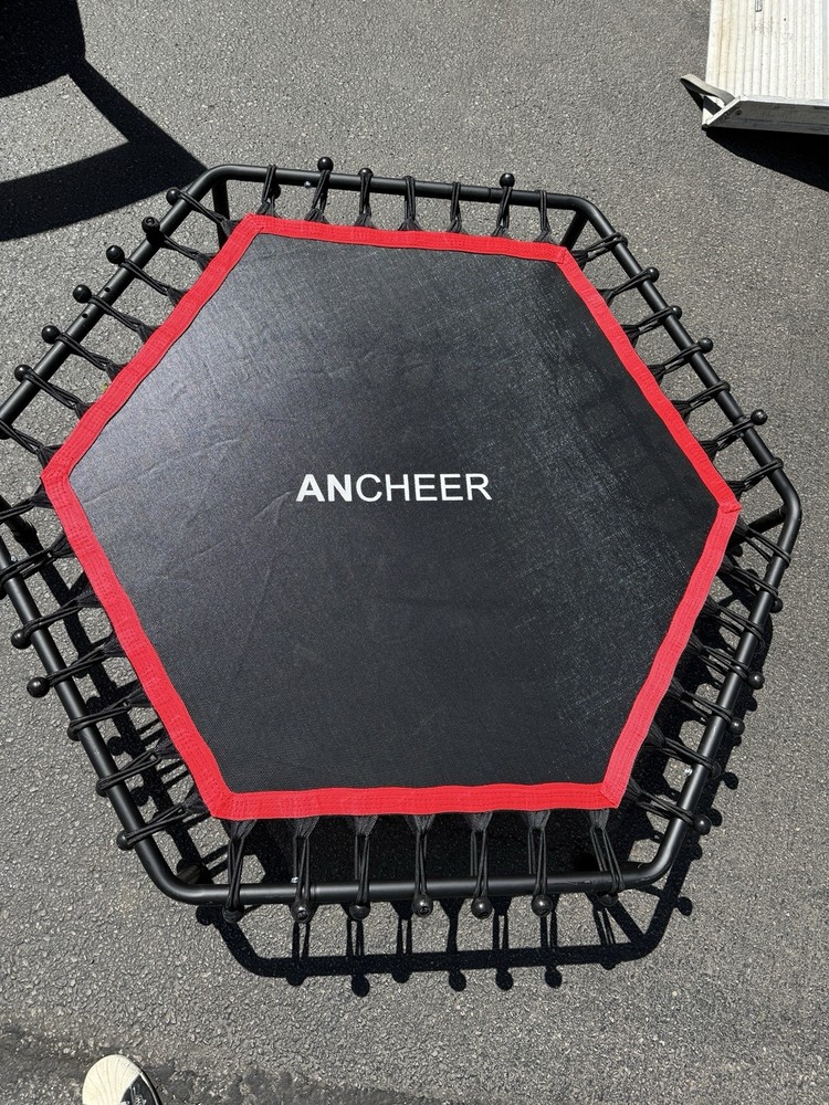 ANCHEER 40″ Hexagonal Fitness Rebounder Trampoline