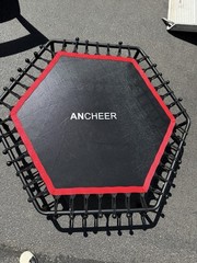 ANCHEER 40″ Hexagonal Fitness Rebounder Trampoline