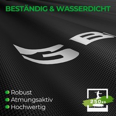 Fitness Trampoline Indoor Ø 122 cm, Trampoline Adult up to 250 kg, Ground Tram…