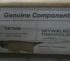 Mat 14ft Skywalker Trampolines CK7029 using 84 5.5in Springs Mat only