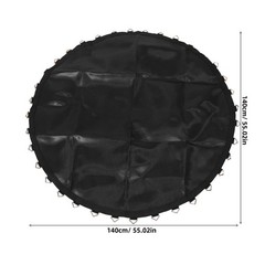 1.4 m Round Trampoline Mat Replacement High Elastic Jumping Pad With 36 Hooks